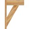 Ekena Millwork Traditional Block Rough Sawn Outlooker, Western Red Cedar, 8"W x 24"D x 36"H OUT08X24X36TRA05RWR - alternate 2